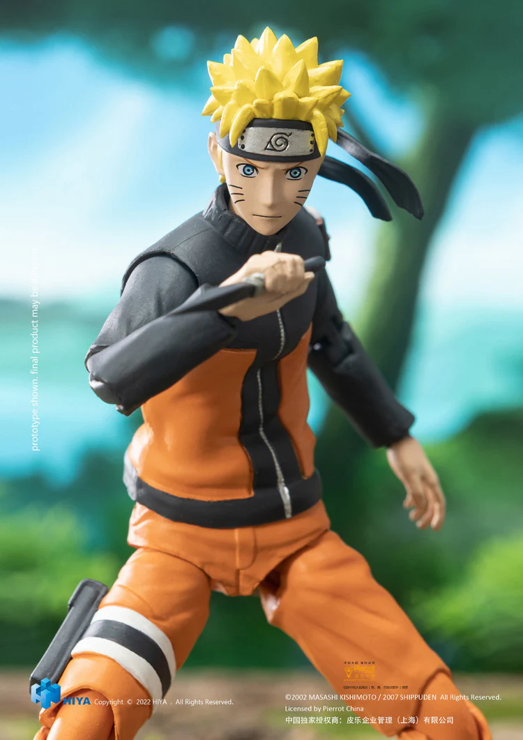 HIYA Toys Exquisite Basic Naruto 1/12 Naruto Uzumaki - Image 5
