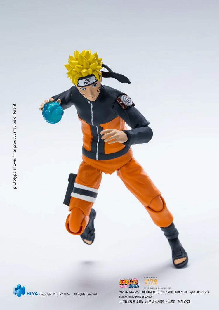 HIYA Toys Exquisite Basic Naruto 1/12 Naruto Uzumaki - Image 7