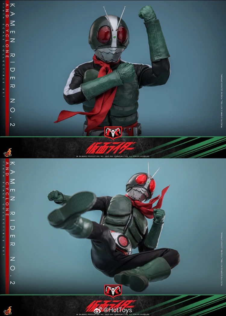 HotToys 1/6 Scale Kamen Rider Nigou & Cyclone - Image 8