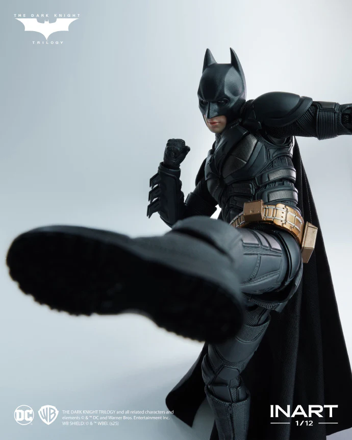 INART Batman 1/12 Scale Action Figure Deluxe Ver - The Dark Knight Rises - Image 18
