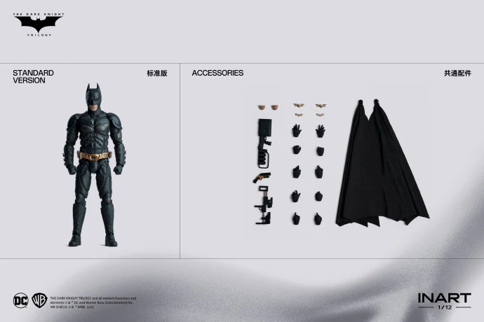 INART Batman 1/12 Scale Action Figure - The Dark Knight Rises - Image 31