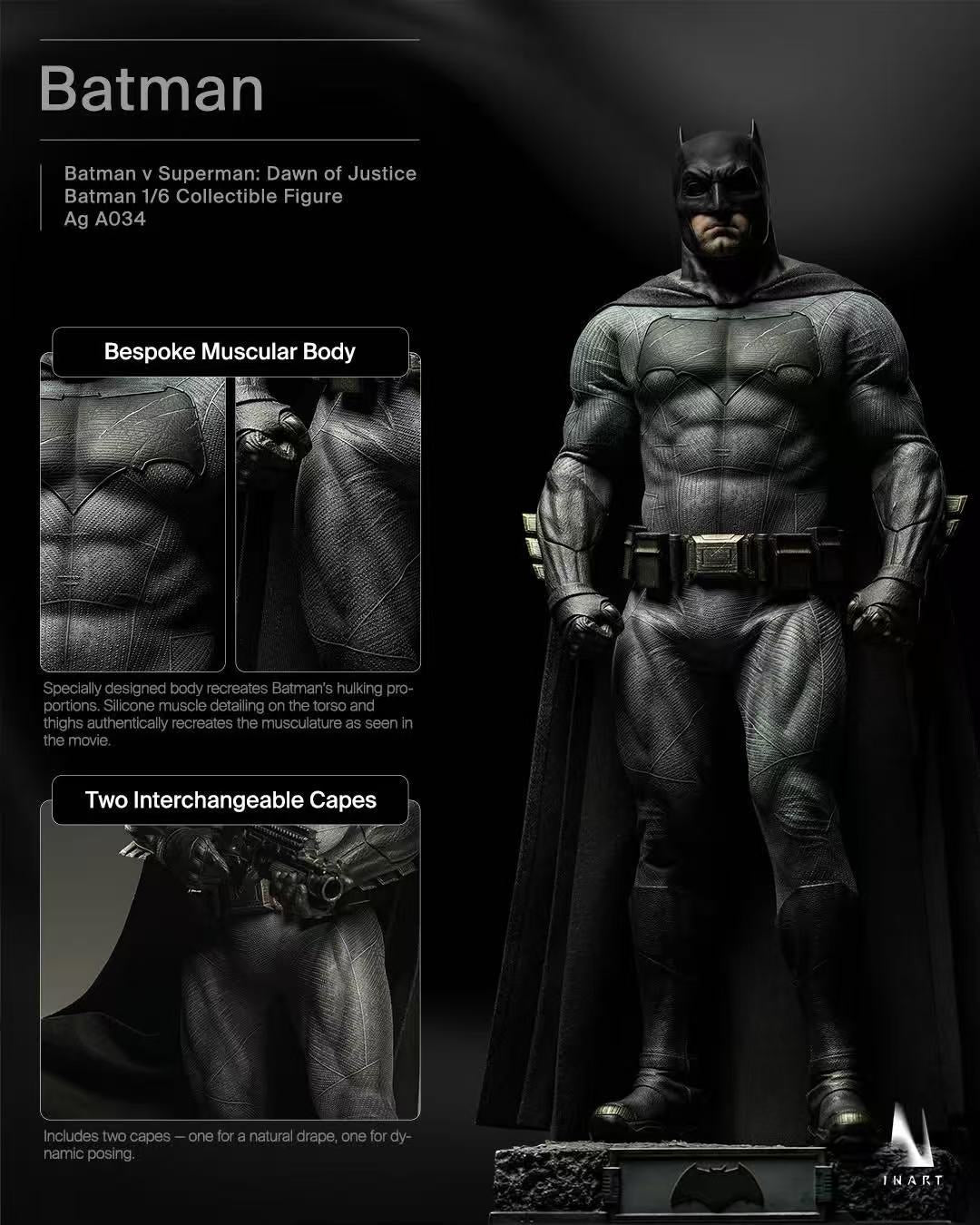 [PREORDER] INART Batman - BVS: Dawn of Justice 1/6 Collectible Figure - Image 7