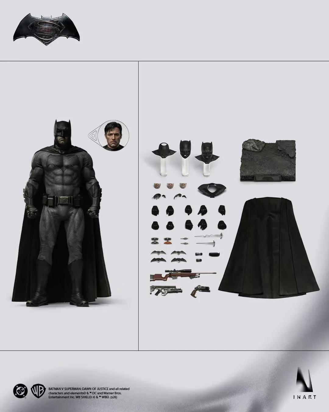 [PREORDER] INART Batman - BVS: Dawn of Justice 1/6 Collectible Figure - Image 9