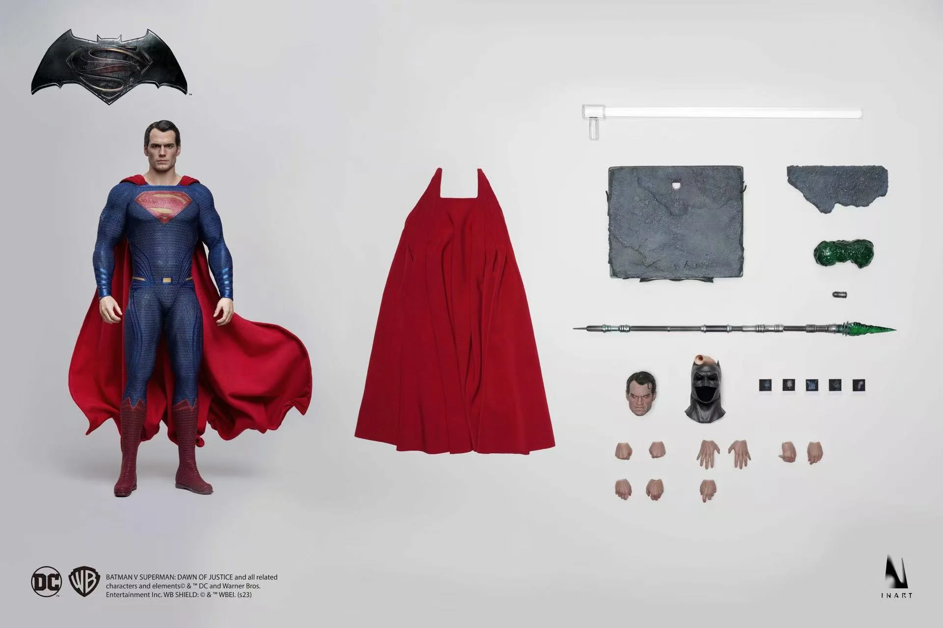 INART BvS Superman 1/6 Action Figure - BvS Dawn of Justice - Image 8