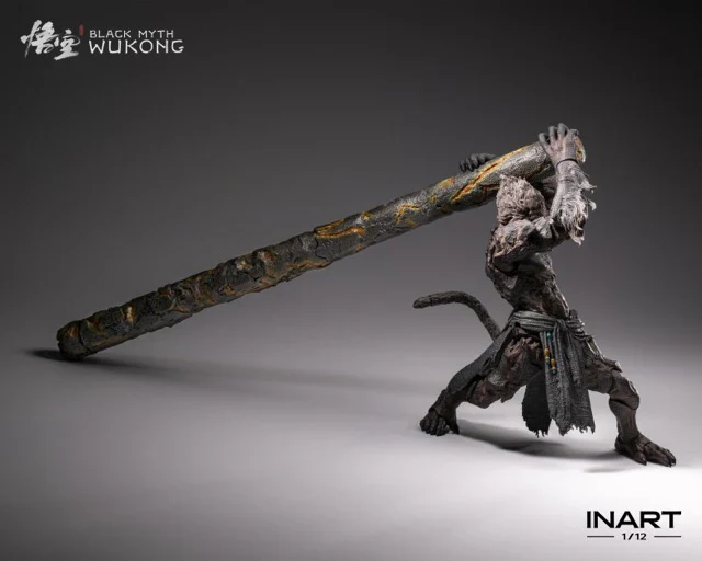 INART Stone Monkey 1/12 Action Figure - Black Myth Wukong - Image 9