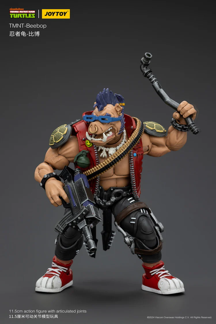 [PREORDER] JoyToy TMNT Beebop 1/18 Scale Figure - Image 6