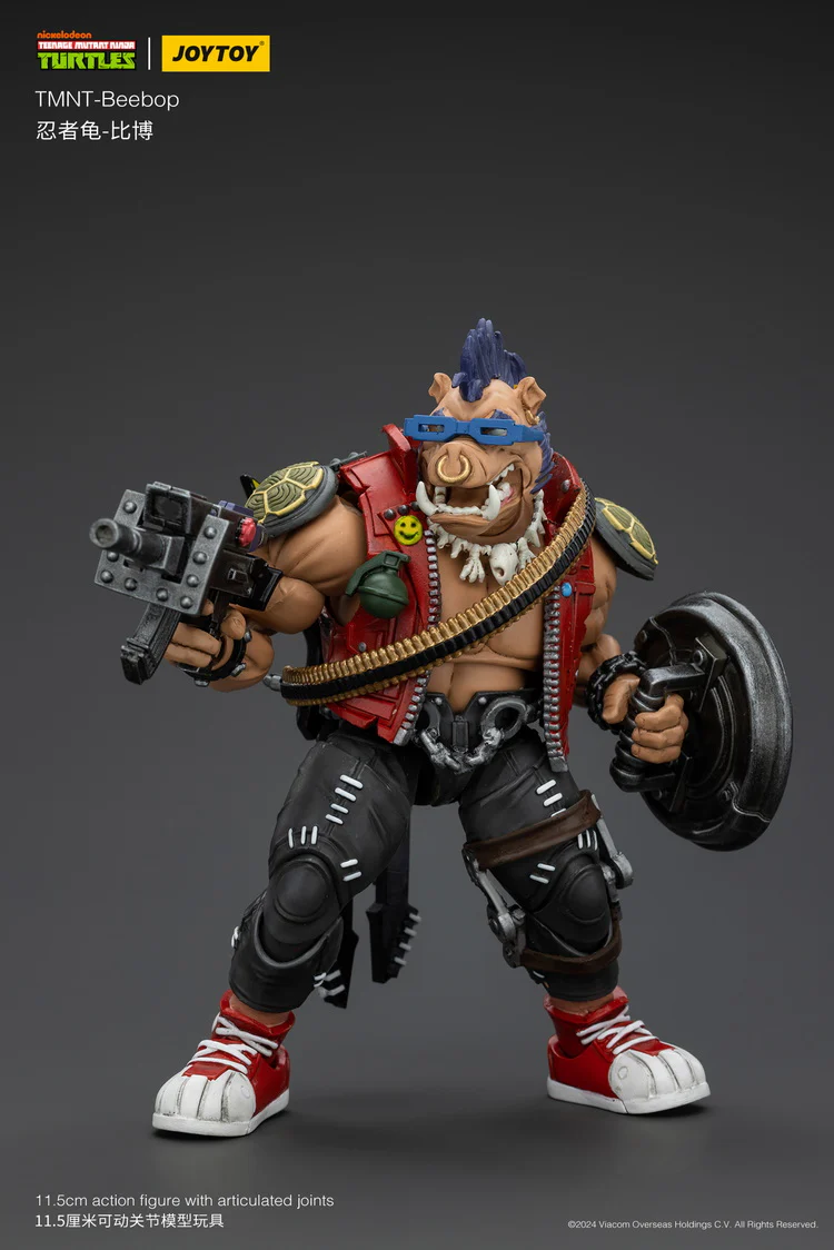 [PREORDER] JoyToy TMNT Beebop 1/18 Scale Figure - Image 8