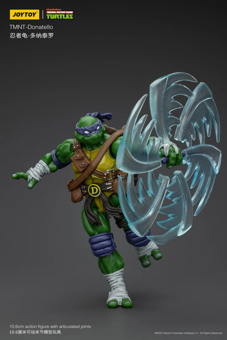 JoyToy TMNT Donatello 1/18 Scale Figure - Image 11
