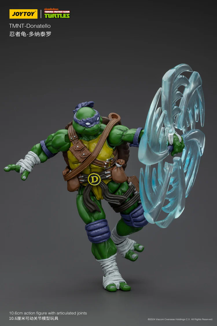 JoyToy TMNT Donatello 1/18 Scale Figure - Image 12