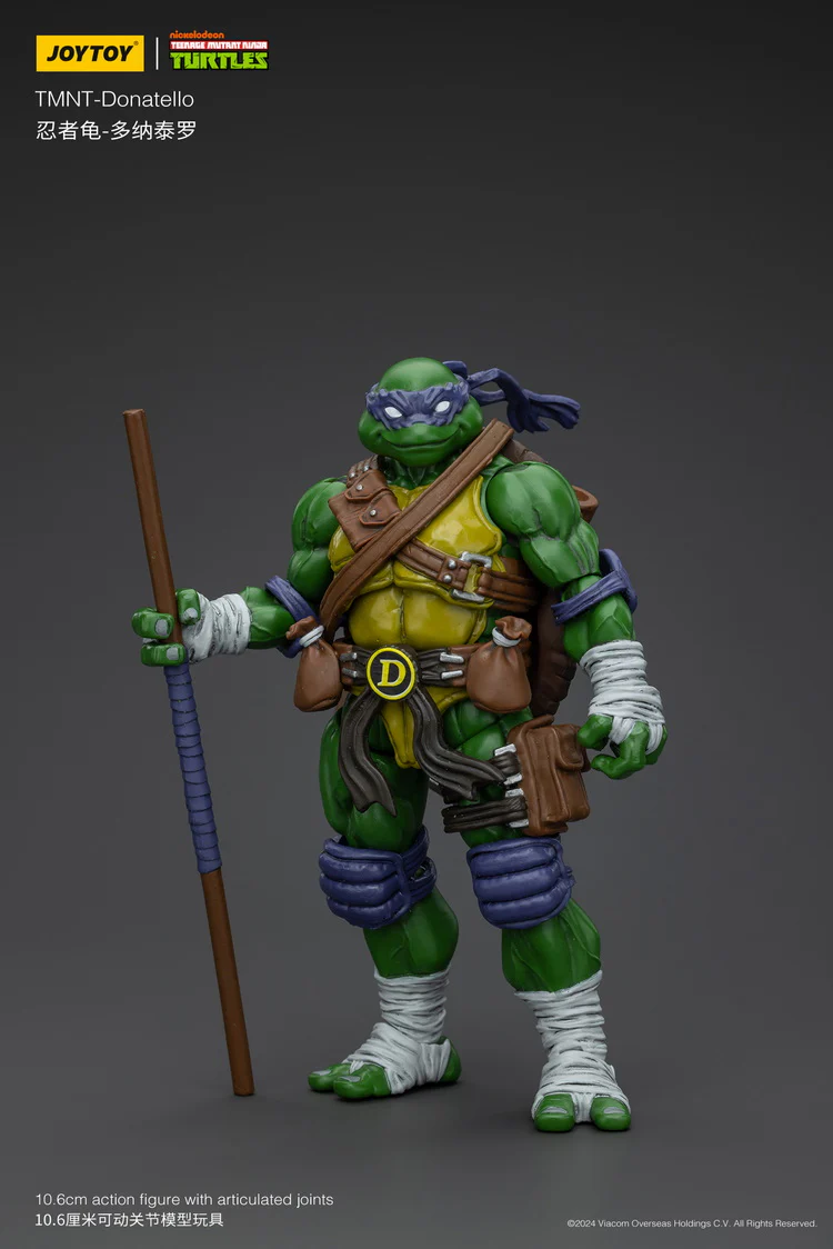 JoyToy TMNT Donatello 1/18 Scale Figure - Image 6