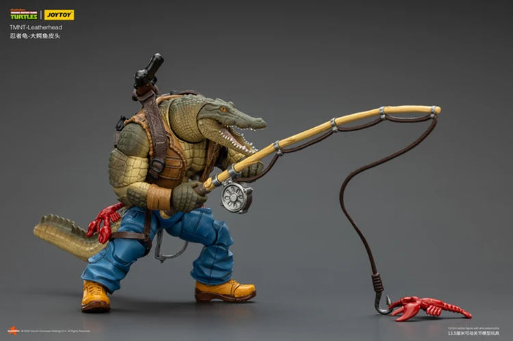 JoyToy TMNT Leatherhead 1/18 Scale Figure - Image 7