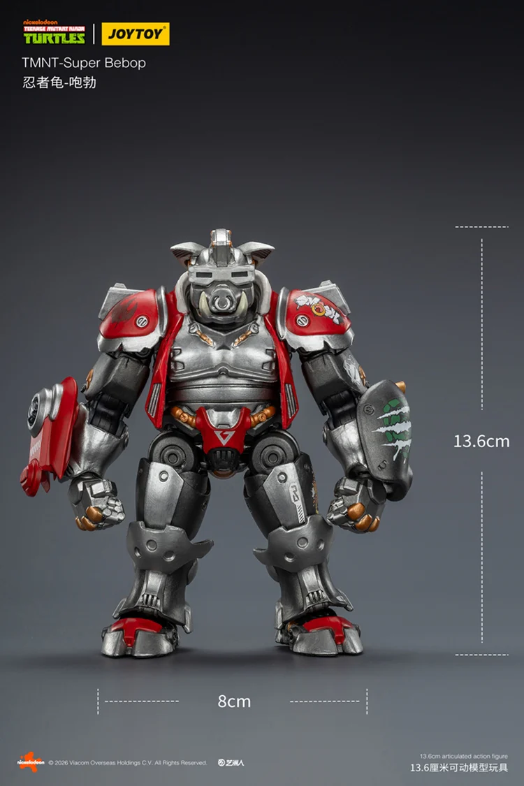 JoyToy TMNT Super Bebop 1/18 Scale Figure - Image 13