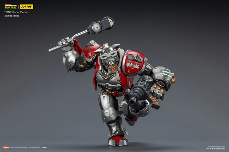 JoyToy TMNT Super Bebop 1/18 Scale Figure - Image 6