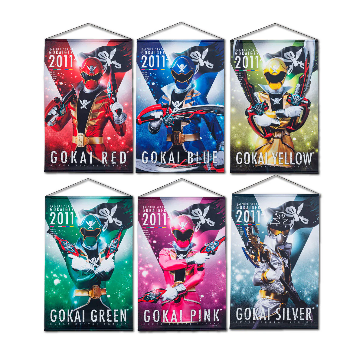 Kaizoku Sentai Gokaiger Hanging Wall Tapestries - Image 8