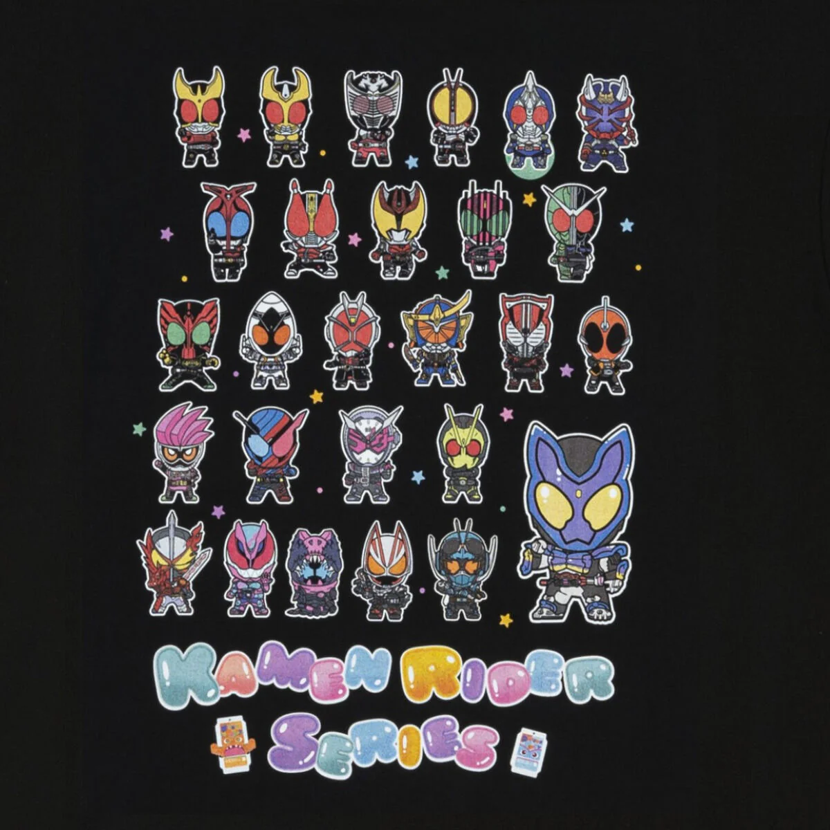 Kamen Rider Gavv - Kamen Rider Series Chibi T-Shirt - Image 2