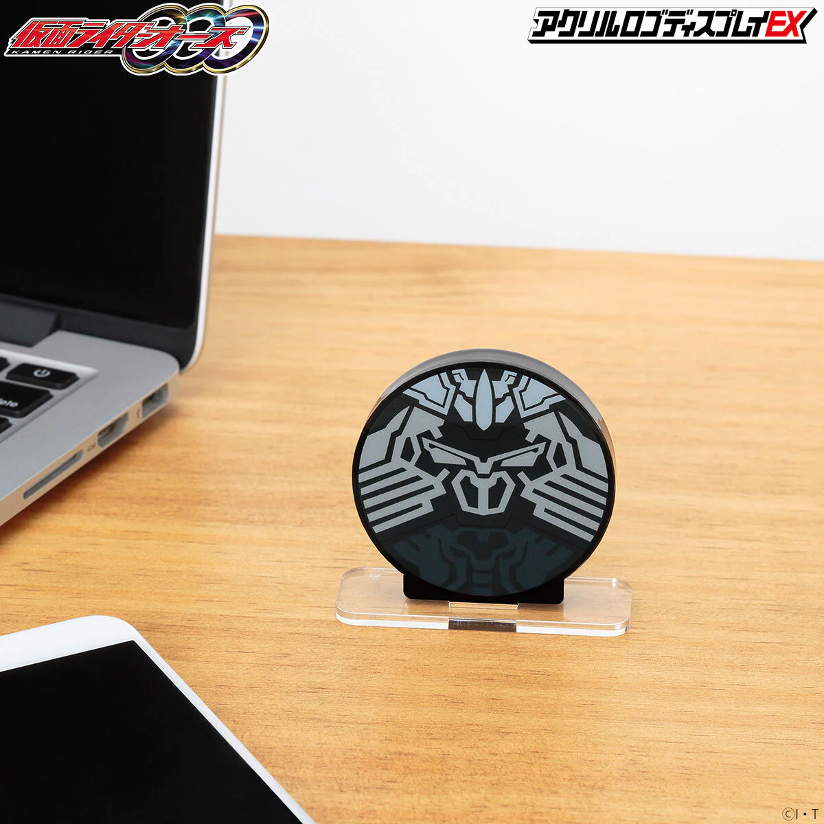 Kamen Rider OOO Sagohzo Combo Mark Acrylic Logo Display - Image 3