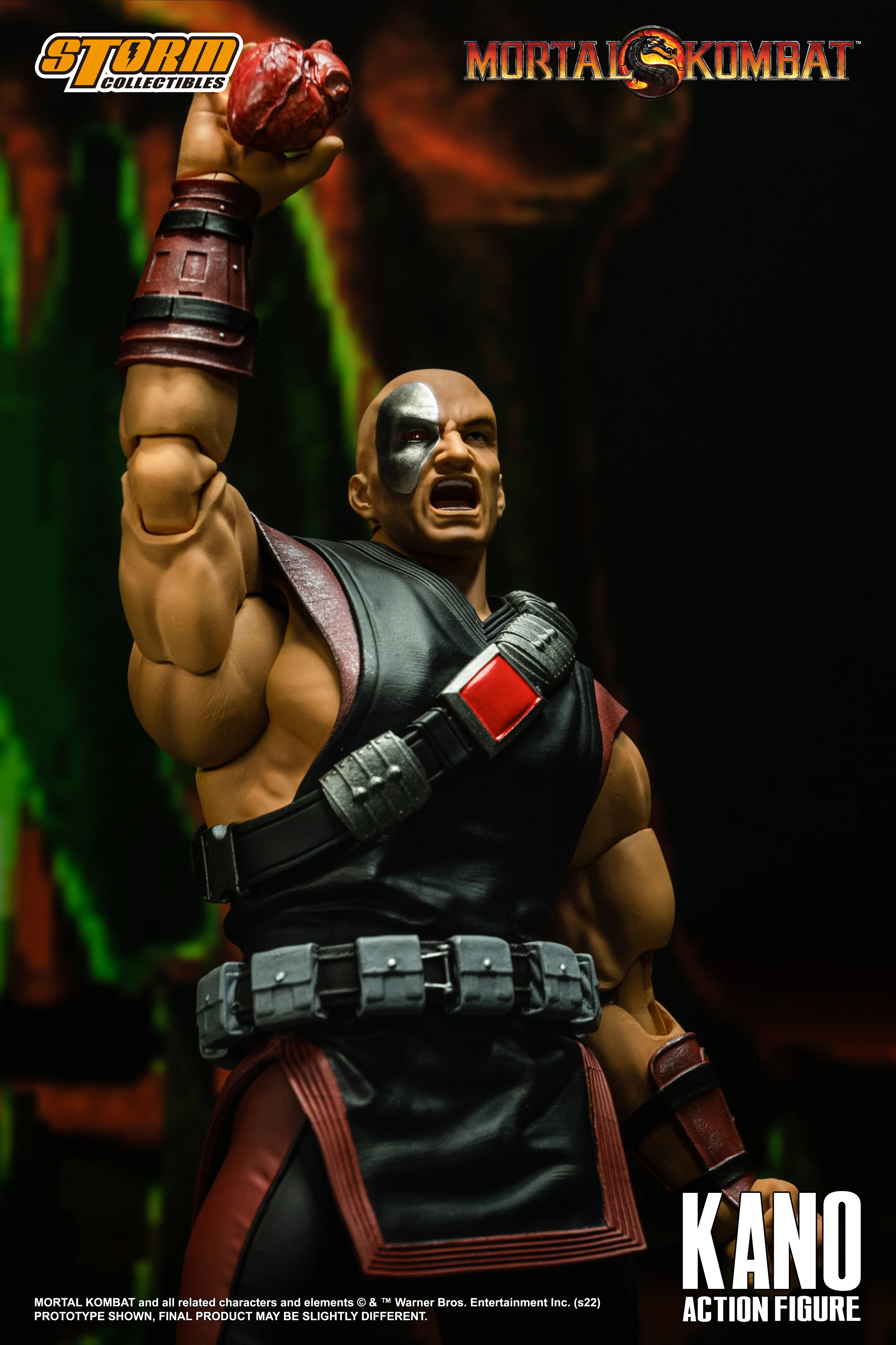 Kano Mortal Kombat Storm Collectible Action Figure - Image 13