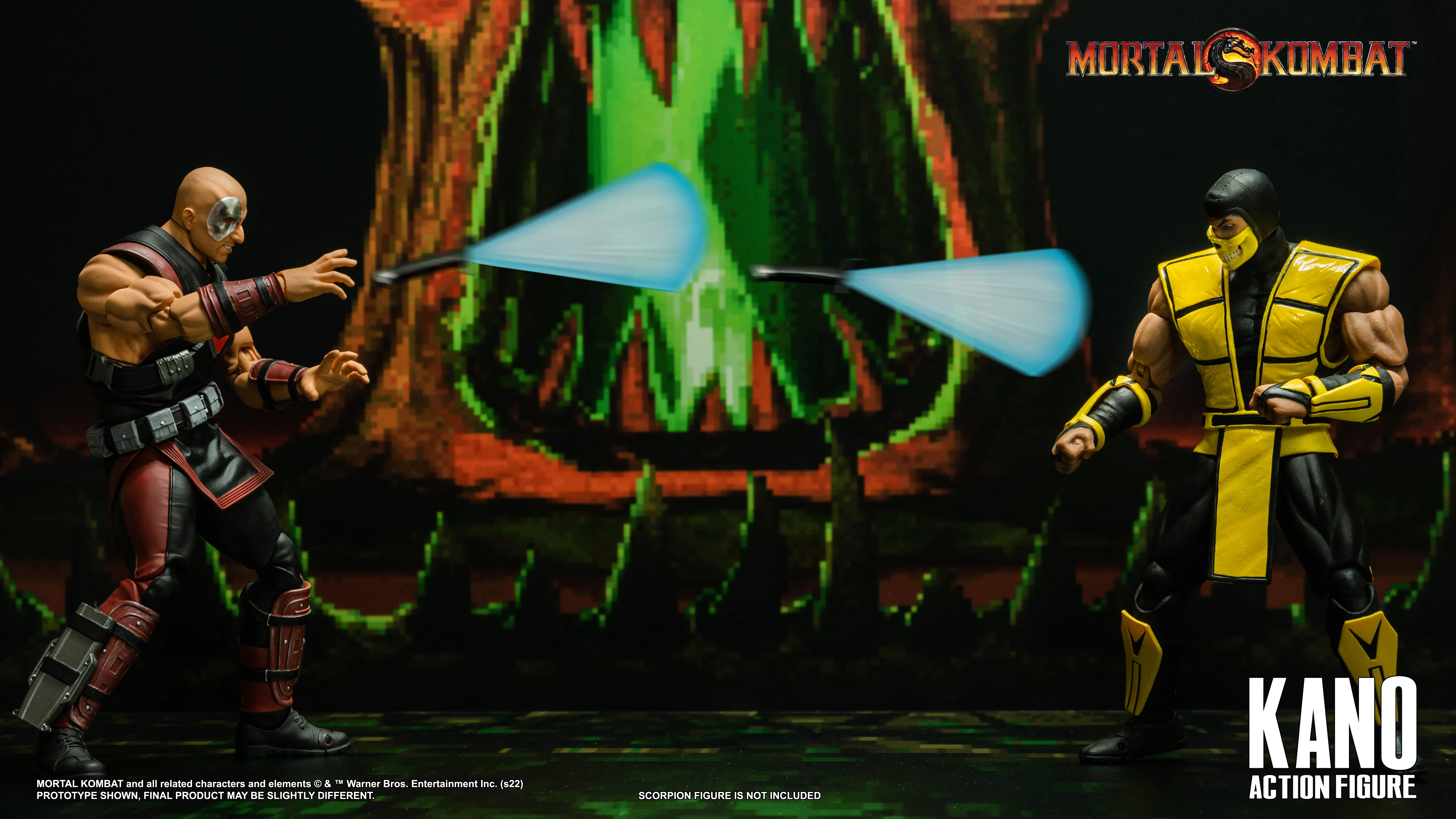 Kano Mortal Kombat Storm Collectible Action Figure - Image 9