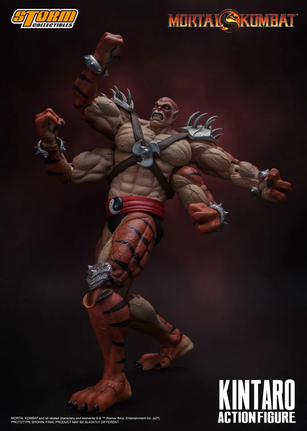 Kintaro Storm Collectibles Mortal Kombat 1:12 Figure - Image 4