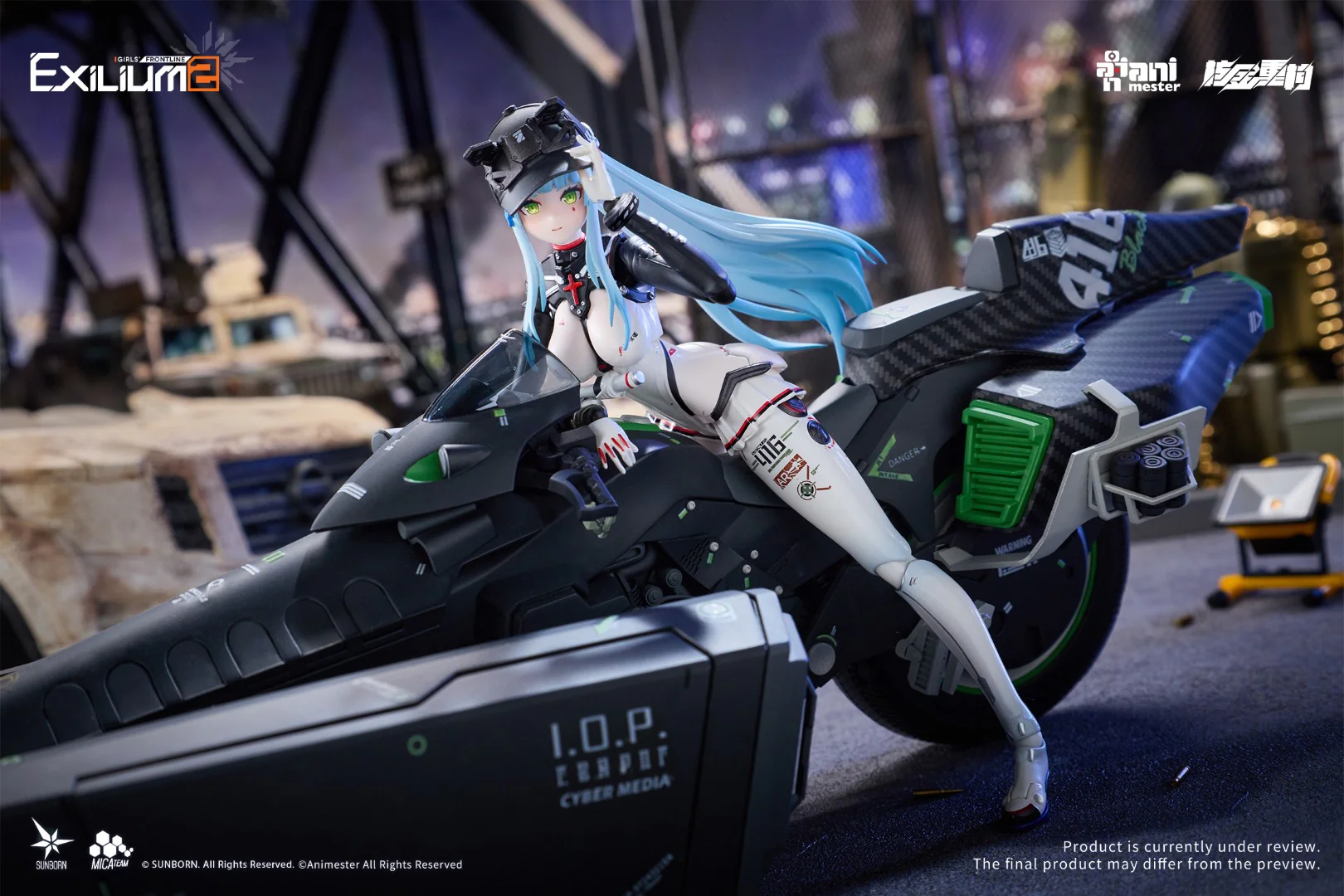 [PREORDER] Klukai Speed Star Action Figure & Bike Set - Girls Frontline 2 Exilium - Image 11