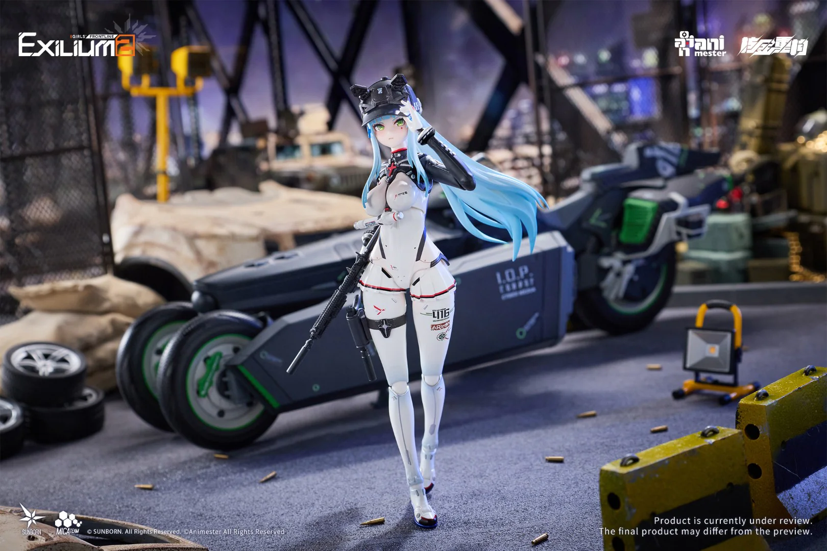[PREORDER] Klukai Speed Star Action Figure & Bike Set - Girls Frontline 2 Exilium - Image 13