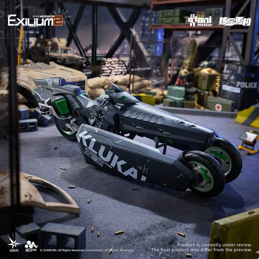 [PREORDER] Klukai Speed Star Action Figure & Bike Set - Girls Frontline 2 Exilium - Image 5