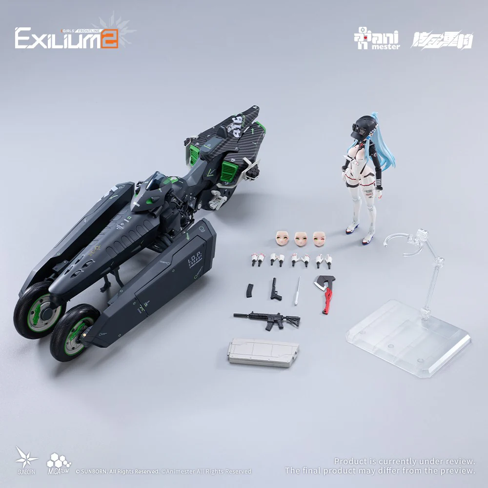 [PREORDER] Klukai Speed Star Action Figure & Bike Set - Girls Frontline 2 Exilium - Image 7