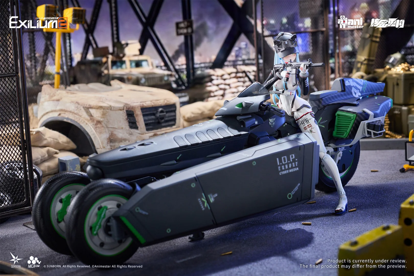 [PREORDER] Klukai Speed Star Action Figure & Bike Set - Girls Frontline 2 Exilium - Image 8