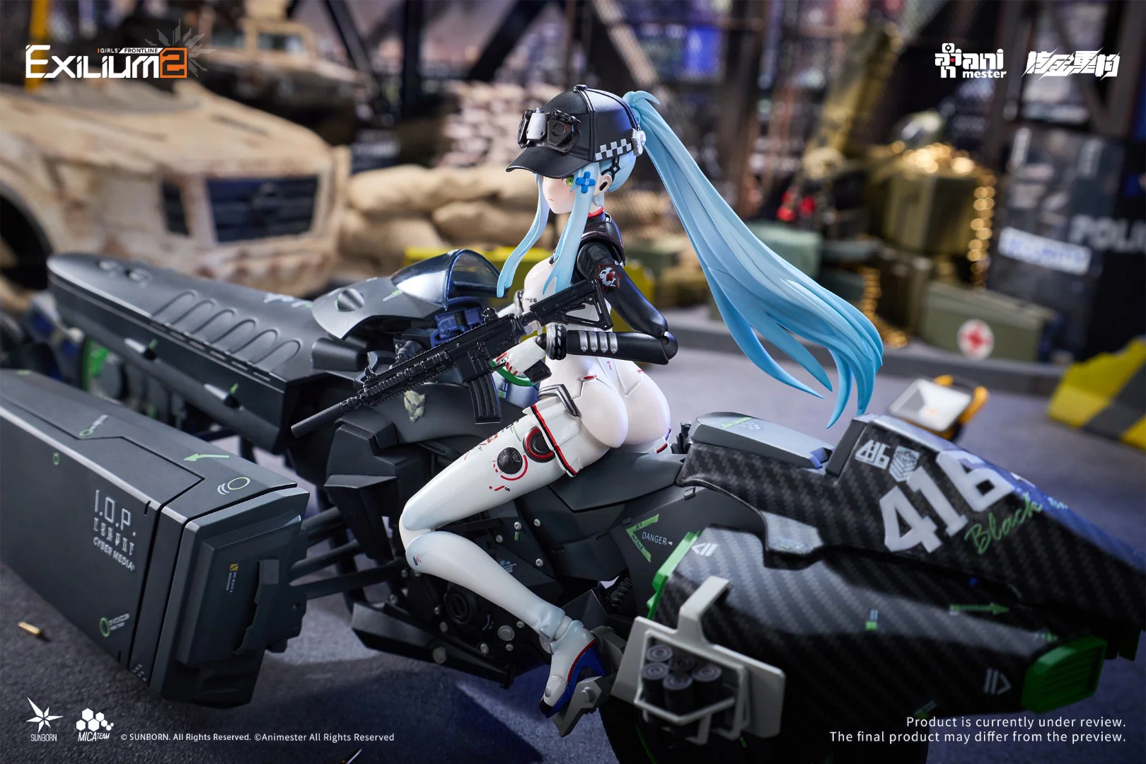 [PREORDER] Klukai Speed Star Action Figure & Bike Set - Girls Frontline 2 Exilium - Image 9