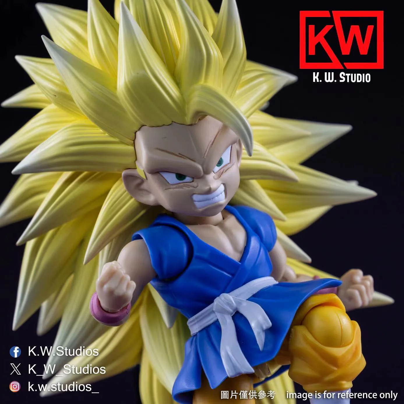 KW Studio KW003 & KW004 Super Ape Levels 1-3 Head Set - Image 13