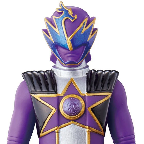 Kyuranger SH10 Ryuu Commander Purple Vinyl Figure