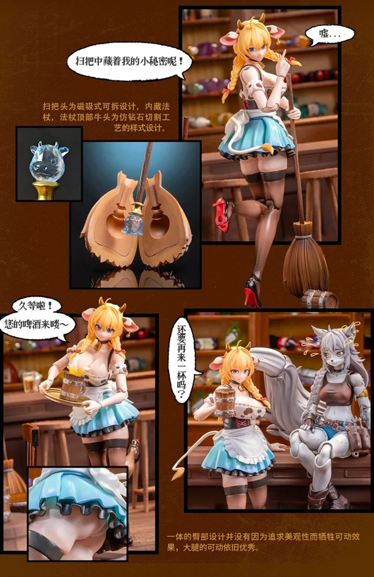 [PREORDER] LADoTOYS Daisy Taurus 1/12 Scale Action Figure - Barmaid Ver - Image 17