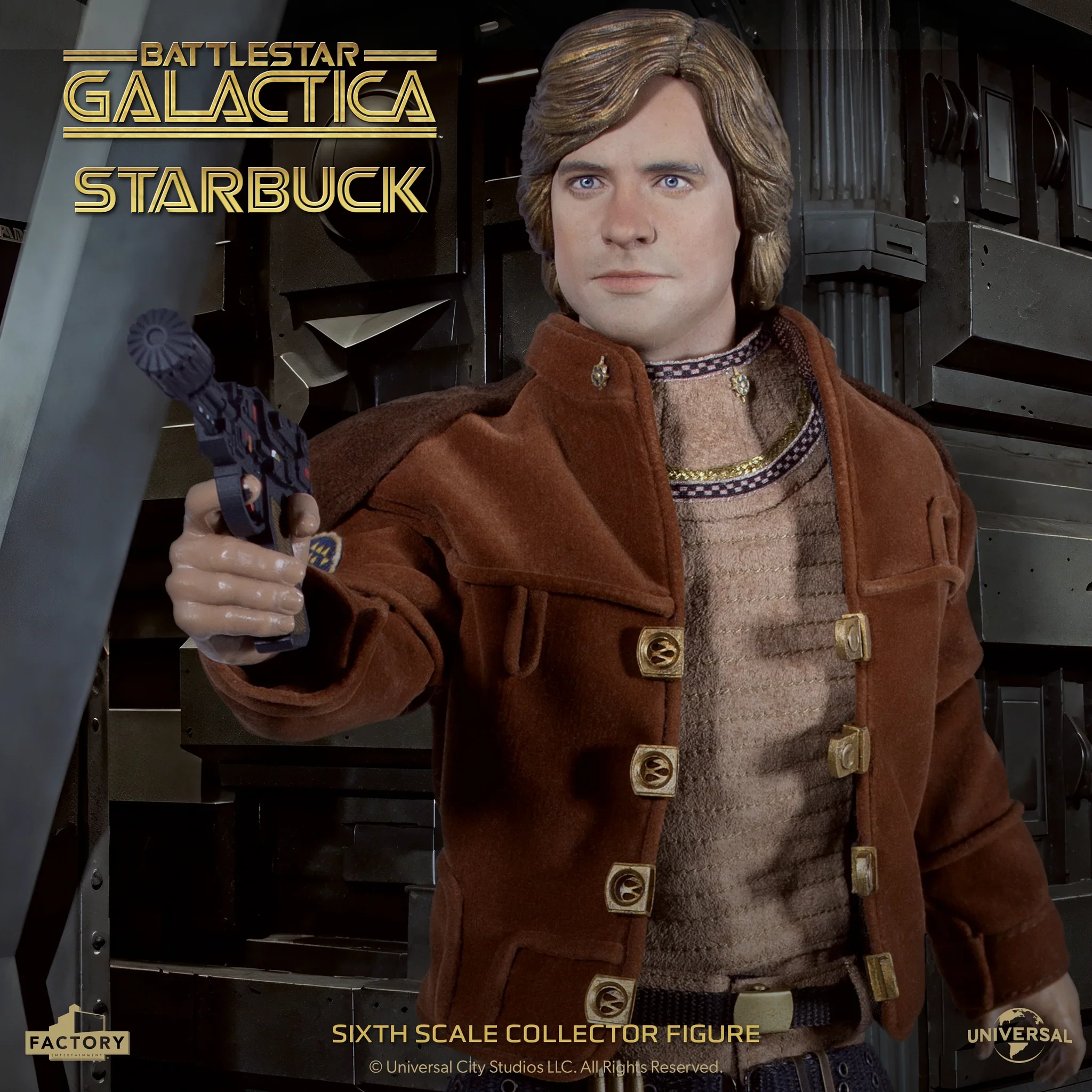 [PREORDER] Lieutenant Starbuck - Battlestar Galactica Sixth Scale Figure