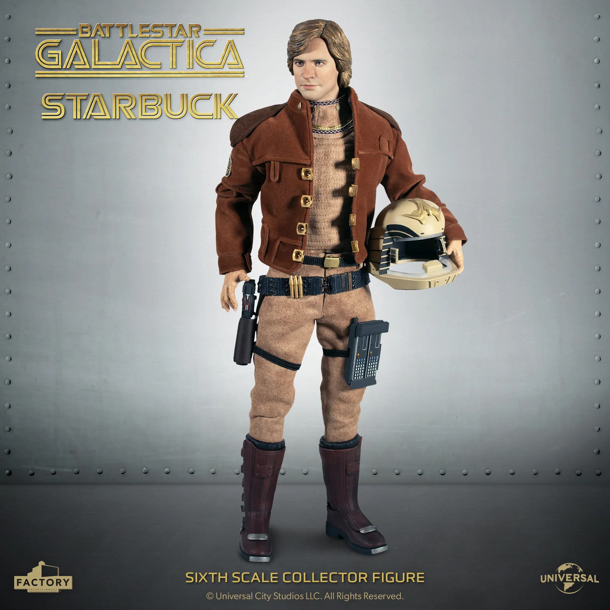 [PREORDER] Lieutenant Starbuck - Battlestar Galactica Sixth Scale Figure - Image 5