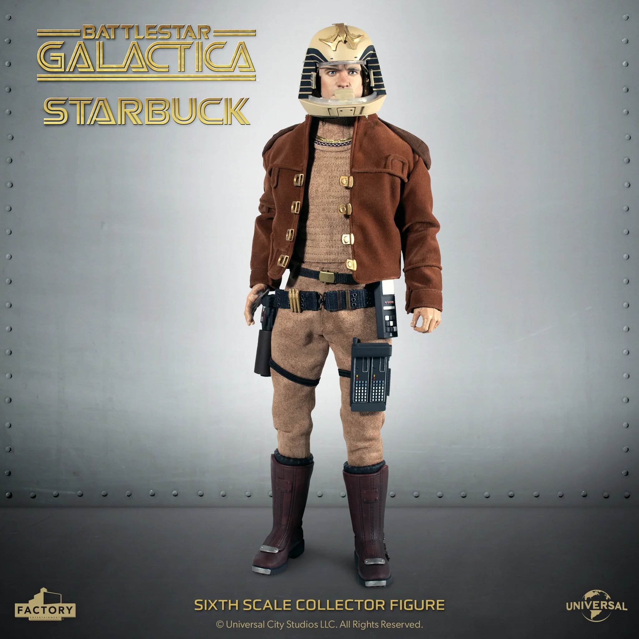 [PREORDER] Lieutenant Starbuck - Battlestar Galactica Sixth Scale Figure - Image 7