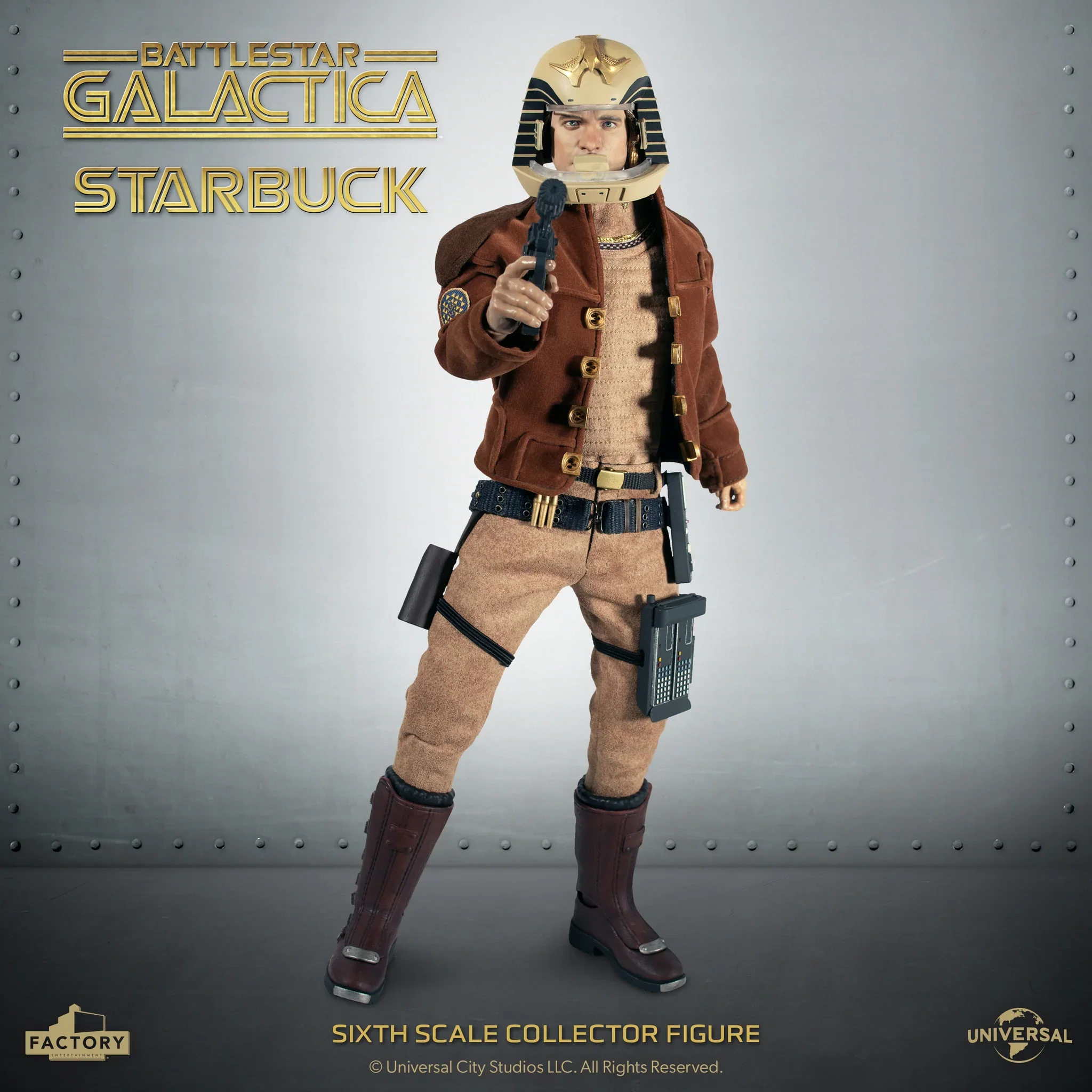 [PREORDER] Lieutenant Starbuck - Battlestar Galactica Sixth Scale Figure - Image 8