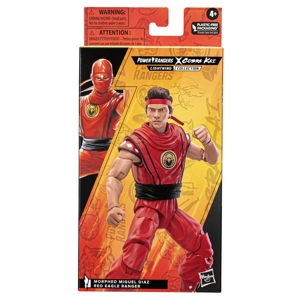 Lightning Collection Cobra Kai Miguel Diaz Morphed Red Eagle Ranger - Image 3