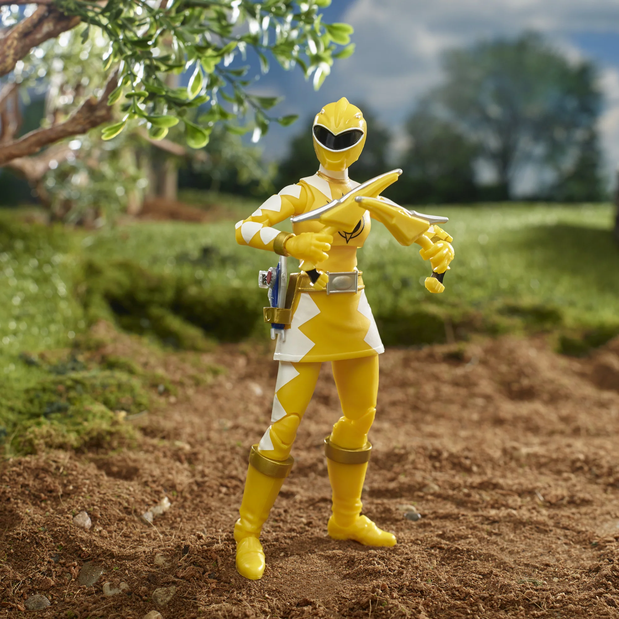 Lightning Collection Dino Thunder Yellow Ranger - Image 3