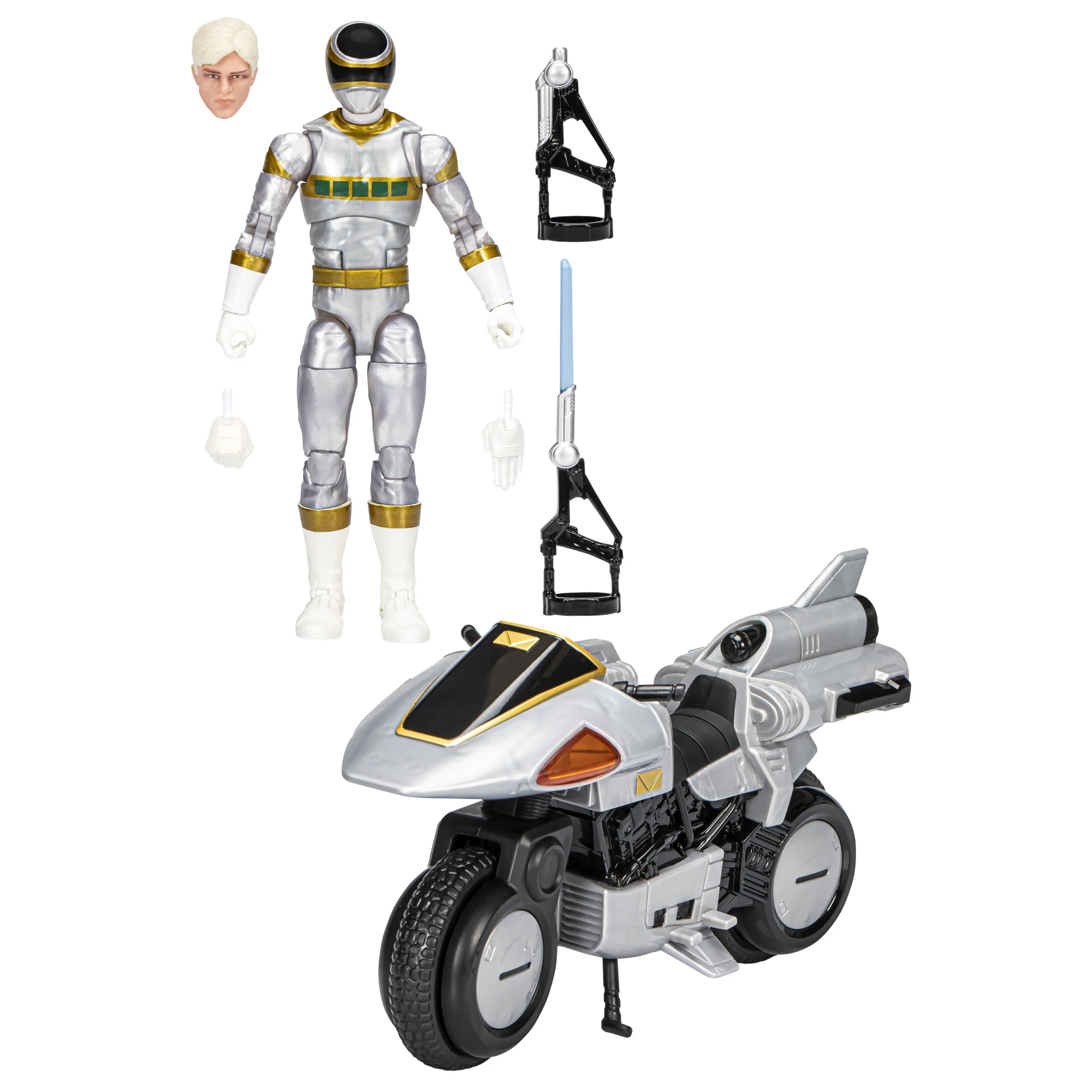 Lightning Collection DLX Power Rangers In Space Silver Ranger - Image 8