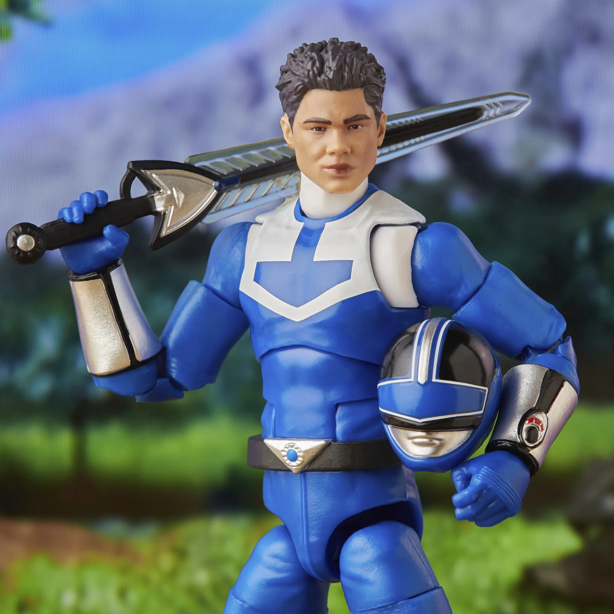Lightning Collection DLX Time Force Blue Ranger & Cycle - Image 5