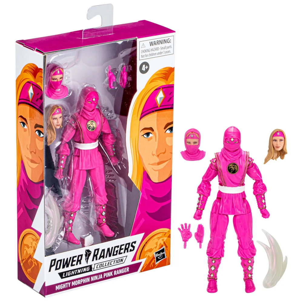 Lightning Collection Mighty Morphin Ninja Pink Ranger (Kat) - Image 2