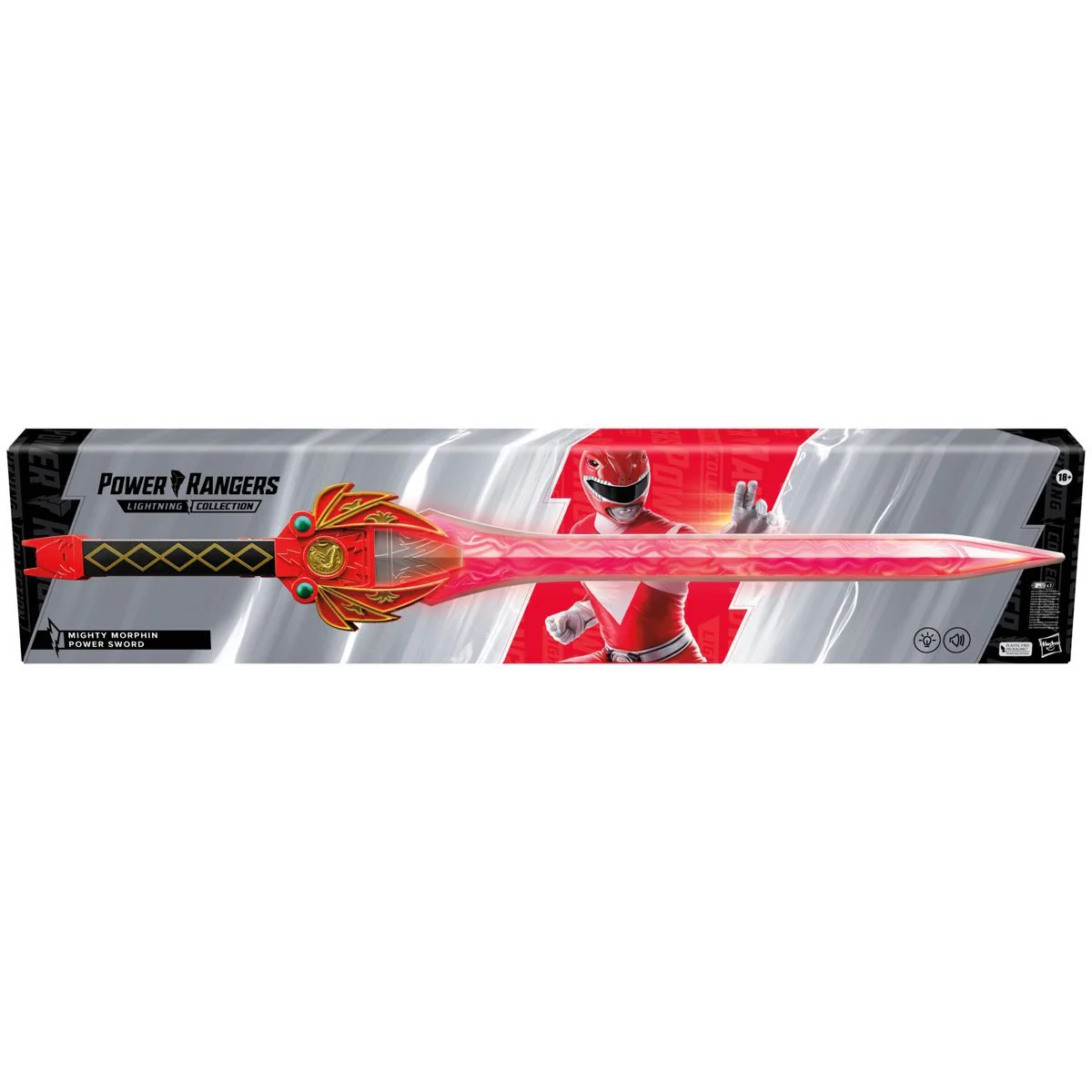 Lightning Collection Mighty Morphin Red Ranger Power Sword - Image 3