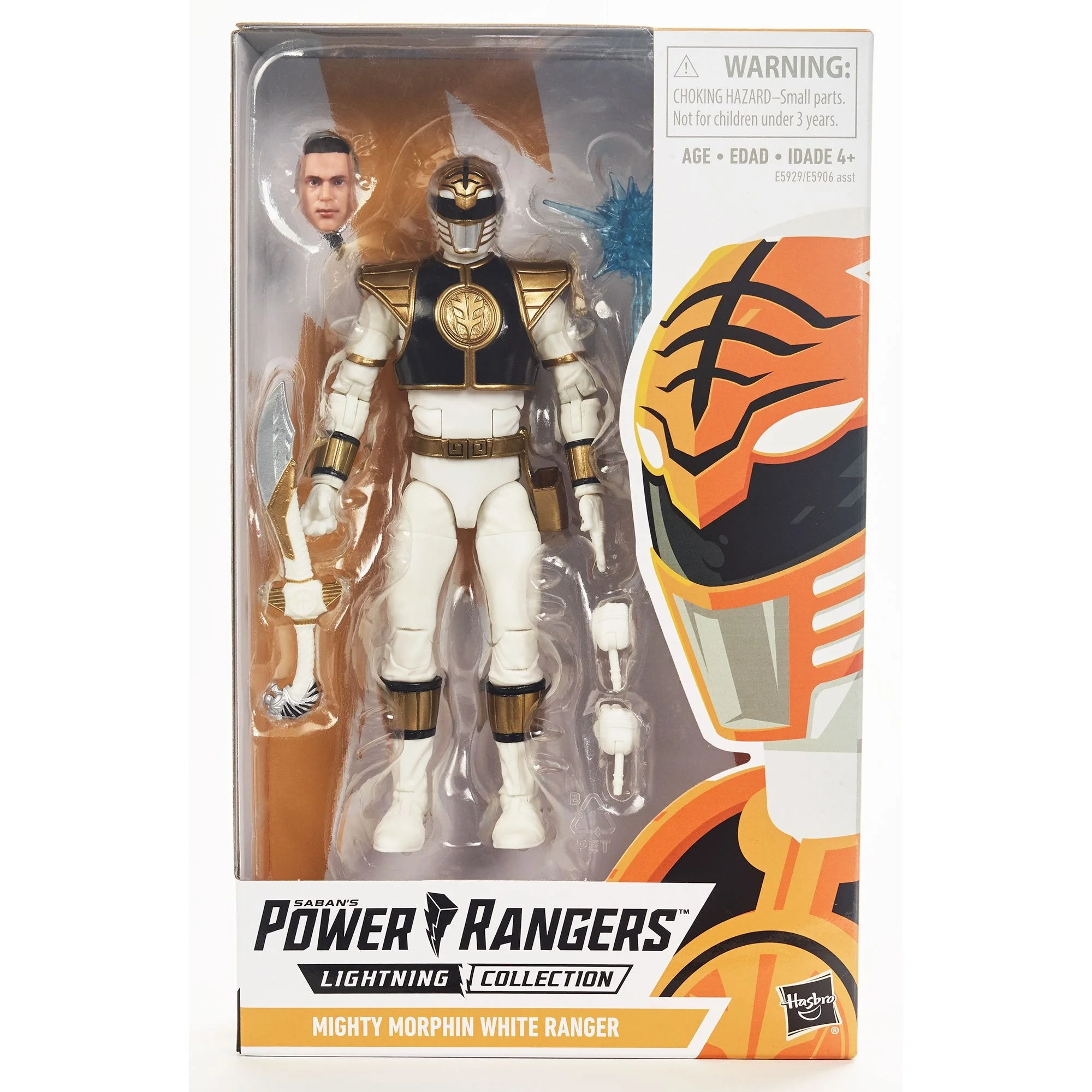 Lightning Collection Mighty Morphin White Ranger - Image 2