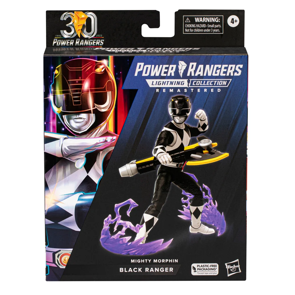 Lightning Collection Remastered Mighty Morphin Black Ranger - Image 5