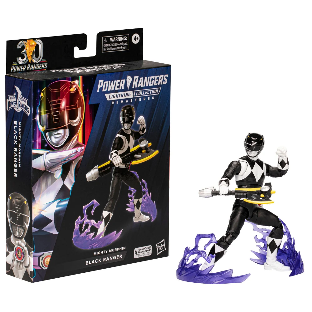 Lightning Collection Remastered Mighty Morphin Black Ranger - Image 7