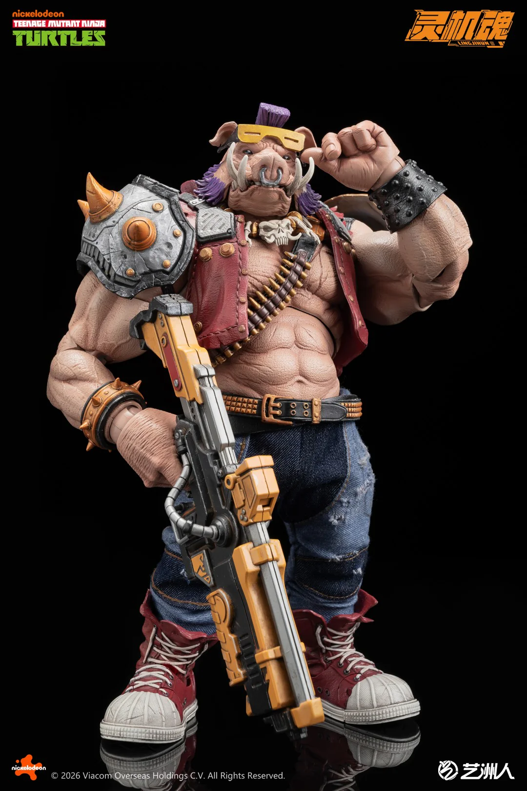 [PREORDER] LINGJIHUN Ninja Turtles Series Bebop - Image 6