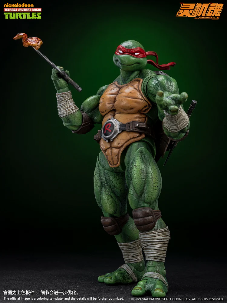 LINGJIHUN Ninja Turtles Series Raphael Action Figure - Image 2