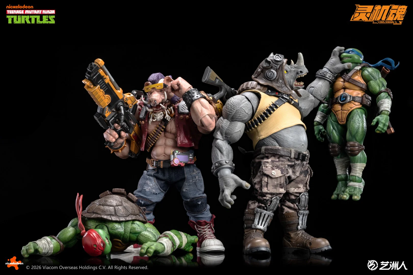 [PREORDER] LINGJIHUN Ninja Turtles Series Rocksteady - Image 10