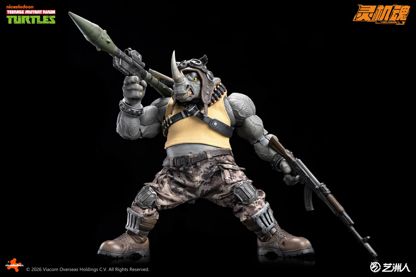 [PREORDER] LINGJIHUN Ninja Turtles Series Rocksteady - Image 11