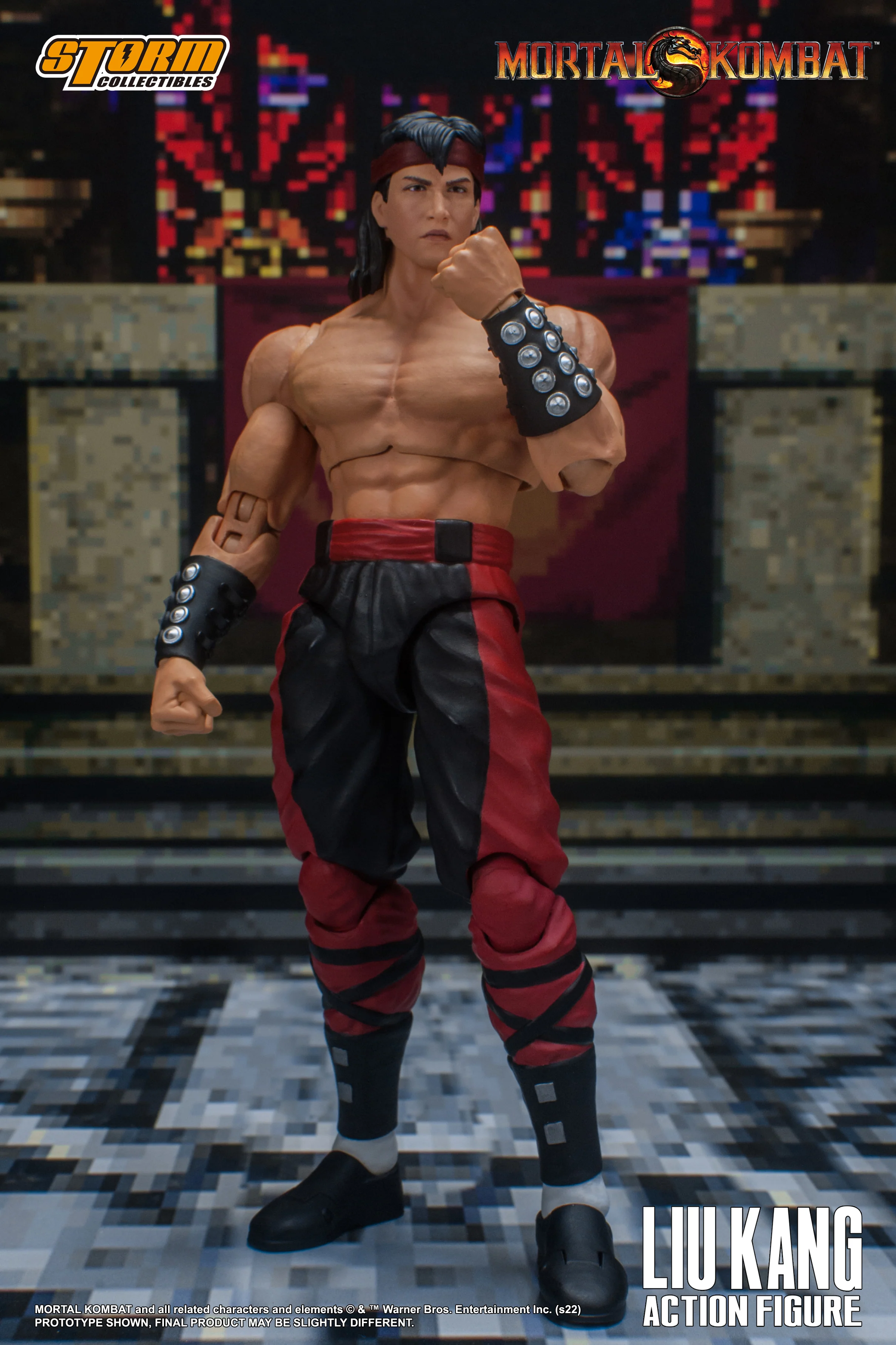 Liu Kang Mortal Kombat Storm Collectibles 1/12 Action Figure - Image 15